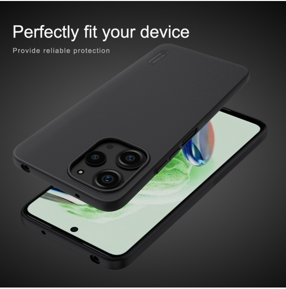Nillkin Super Frosted Back Cover för Xiaomi Redmi 12 4G/5G Bright Red
