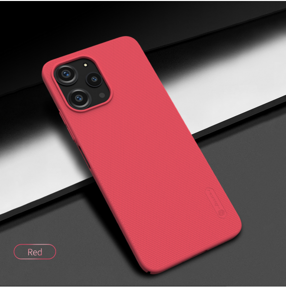 Nillkin Super Frosted Back Cover för Xiaomi Redmi 12 4G/5G Bright Red