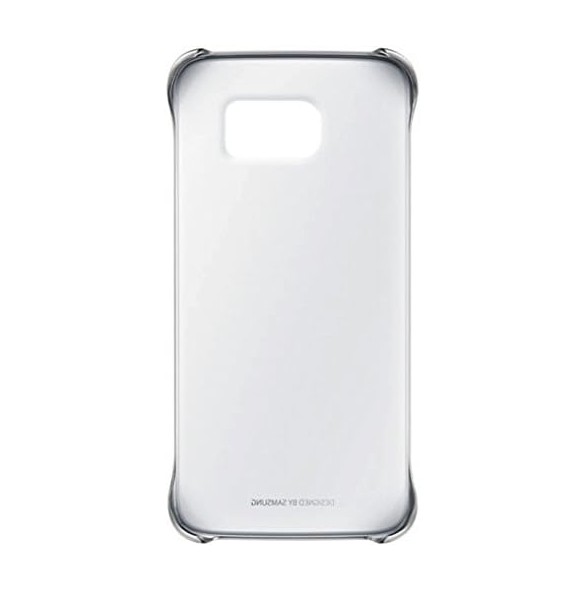 Galaxy S6 Edge Clear Cover svart EF-QG925BBEGWW