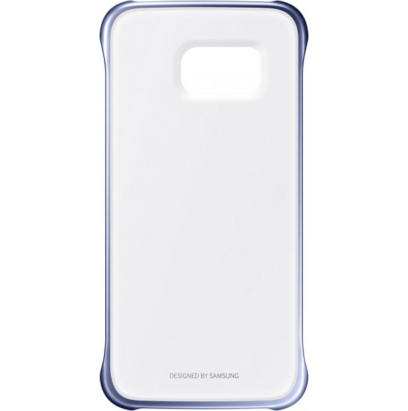 Galaxy S6 Edge Clear Cover svart EF-QG925BBEGWW