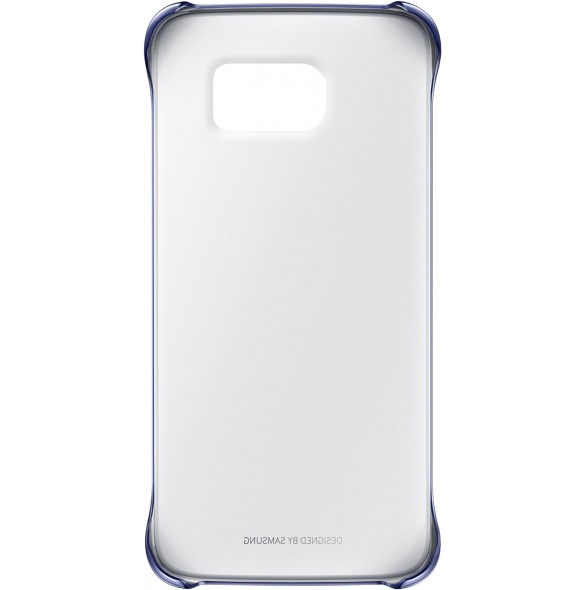 Galaxy S6 Edge Clear Cover svart EF-QG925BBEGWW