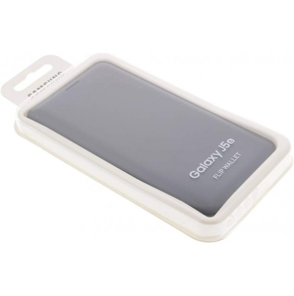Samsung EF-WJ510PBE Original Flip Wallet Case Galaxy, J5 (2016)