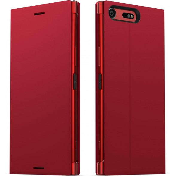 Sony Xperia XZ Premium - Style Cover Stand SCSG10 - Röd
