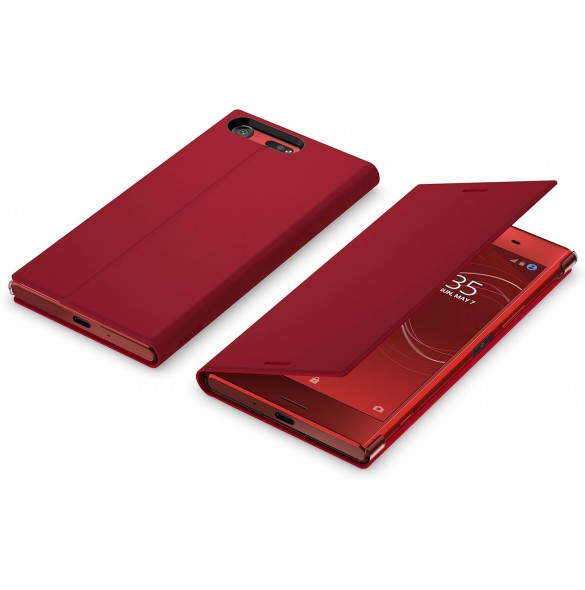 Sony Xperia XZ Premium - Style Cover Stand SCSG10 - Röd