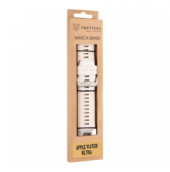 Tactical Tough Band för Apple Watch Ultra Light Grey