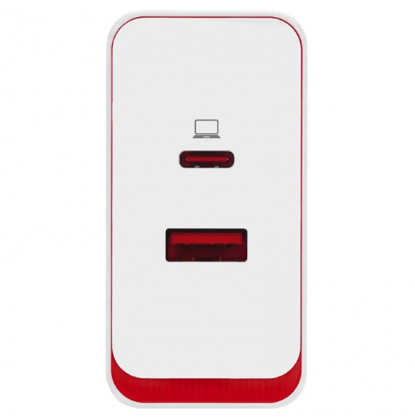 OnePlus SUPERVOOC 100W Dubbel USB-A/USB-C reseladdare Vit