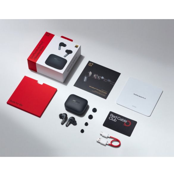 OnePlus Buds Pro 2 TWS trådlösa hörlurar Svarta