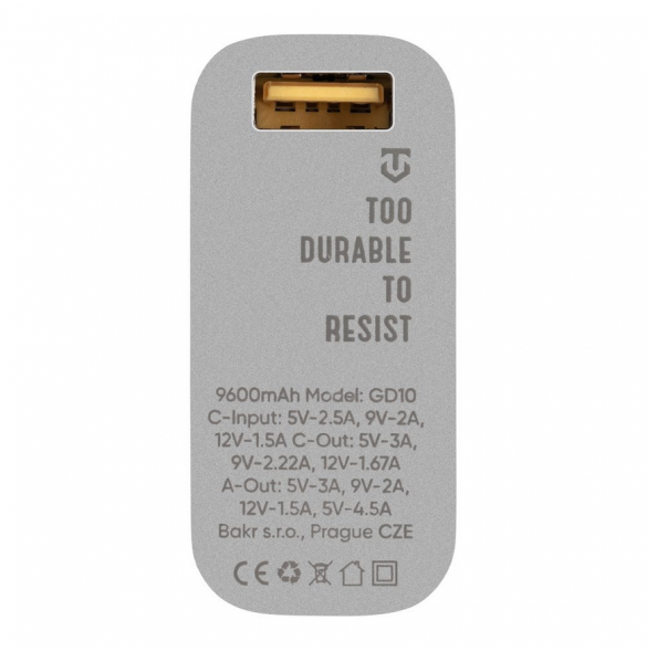 Tactical EDC Brick 9600mAh Raw