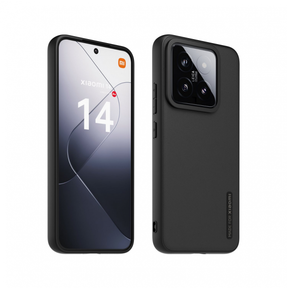 Gjord för Xiaomi TPU-fodral för Xiaomi 14 Black