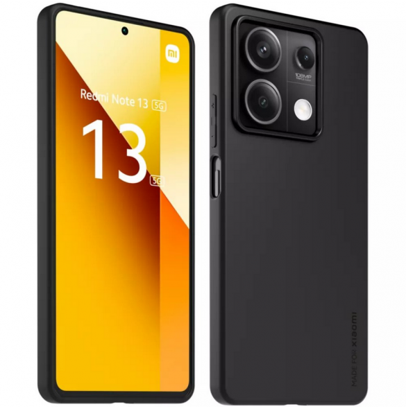 Gjord för Xiaomi TPU-fodral för Xiaomi Redmi Note 13 5G Svart