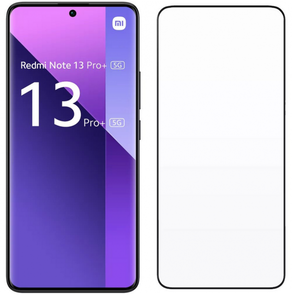 Gjord för Xiaomi Tempered Glass 2.5D pro Xiaomi Redmi Note 13 Pro+ 5G
