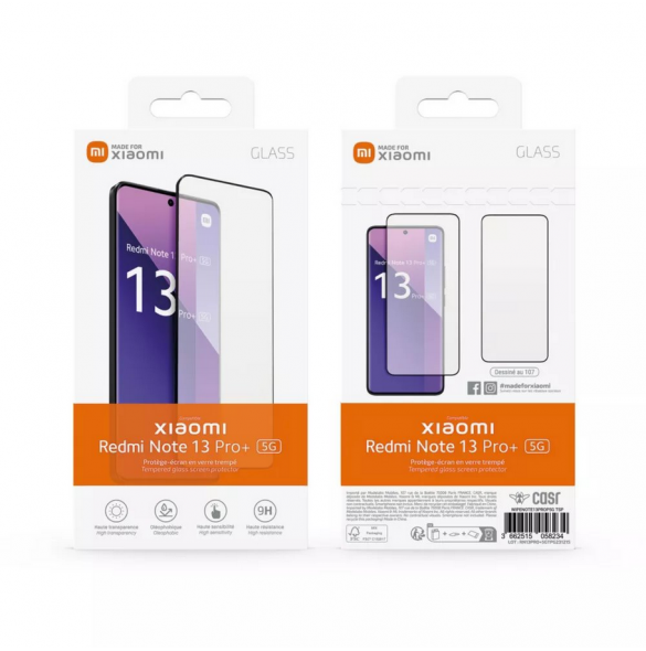 Gjord för Xiaomi Tempered Glass 2.5D pro Xiaomi Redmi Note 13 Pro+ 5G