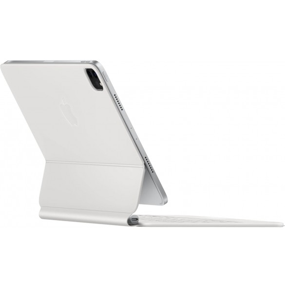 Apple Magic Keyboard till iPad Pro 11 tum - tredje generationen och iPad Air - engelskt - vit MJQJ3Z/A