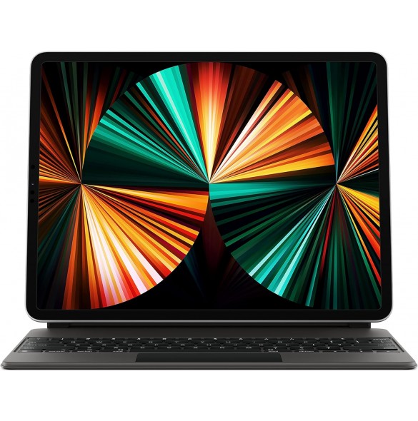Apple Magic Keyboard (till 12,9-tums iPad Pro - femte generationen) - arabiskt - svart - MJQL3S/A