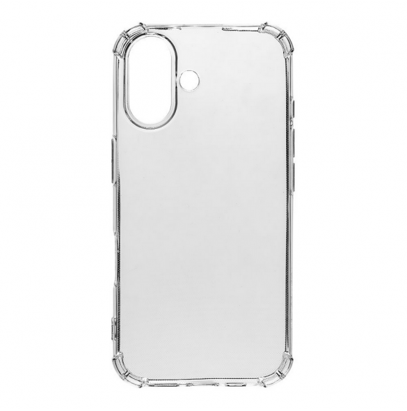 Tactical TPU Plyo Skal för Apple iPhone 16 Transparent