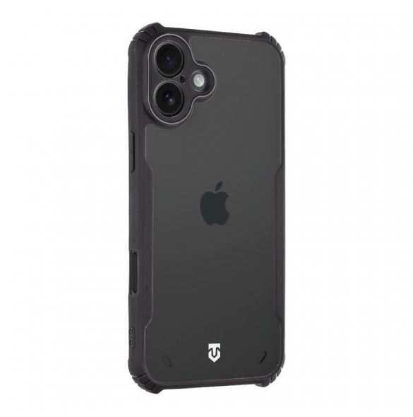 Tactical Quantum Stealth Skal till Apple iPhone 16 Plus Klar/svart