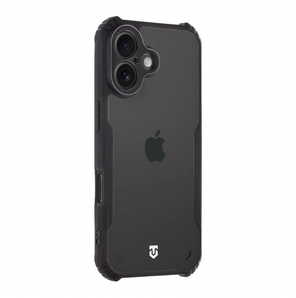 Tactical Quantum Stealth Skal till Apple iPhone 16 Klar/svart