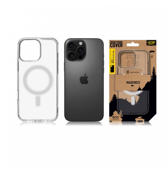 Tactical MagForce skal till Apple iPhone 16 Pro Max Transparent