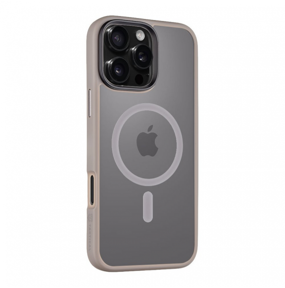 Tactical MagForce Hyperstealth skal till iPhone 16 Pro Max ljusgrå