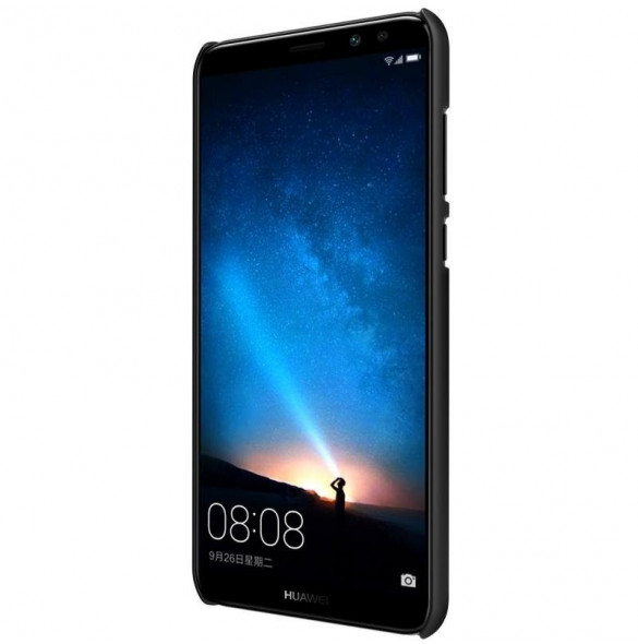 Svart och väldigt snyggt skydd till Huawei Mate 10 Lite.