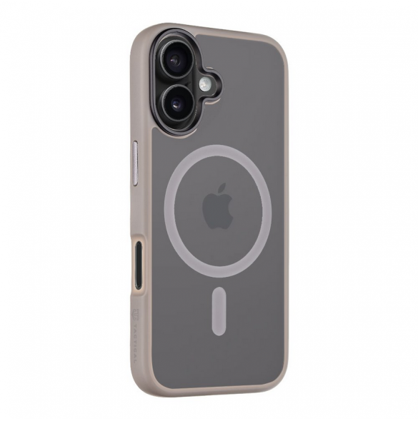 Tactical MagForce Hyperstealth skal till iPhone 16 ljusgrå