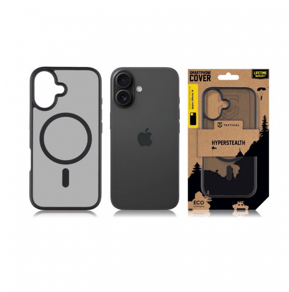 Tactical MagForce Hyperstealth Skal till iPhone 16 Asphalt