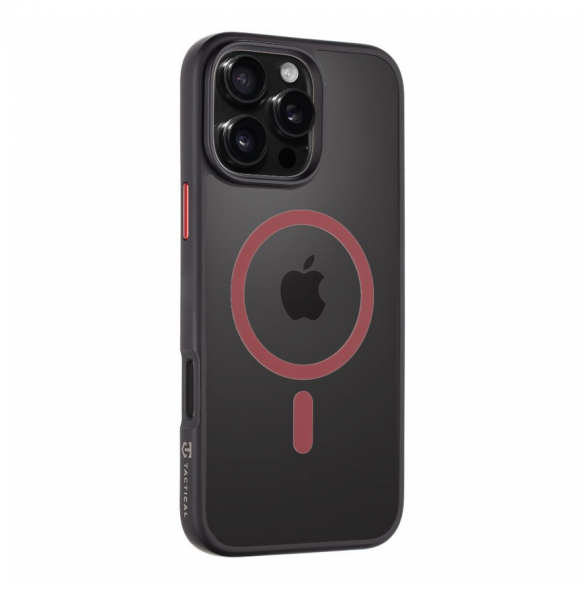 Tactical MagForce Hyperstealth 2.0 Skal till iPhone 16 Pro Max Svart/Röd