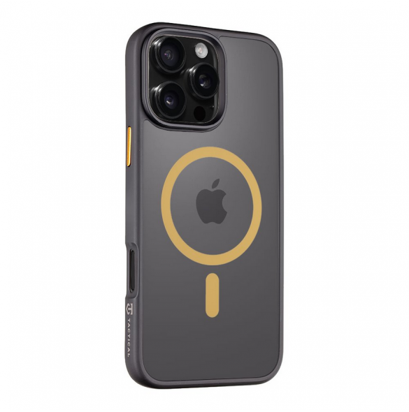 Tactical MagForce Hyperstealth 2.0 Skal till iPhone 16 Pro Max Svart/Gul