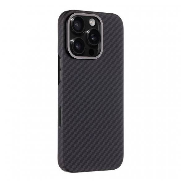 Tactical MagForce Aramid Skal till Apple iPhone 16 Pro Svart