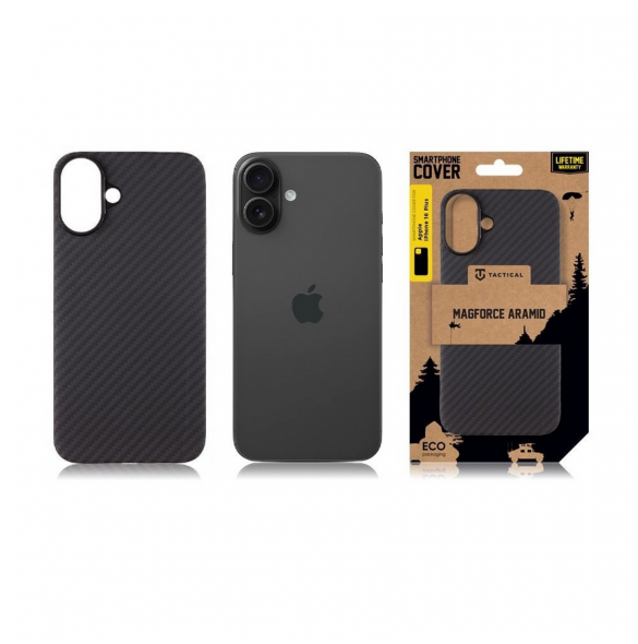 Tactical MagForce Aramid Skal till Apple iPhone 16 Plus Svart
