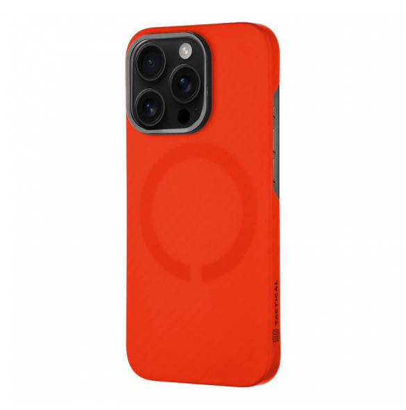 Tactical MagForce Aramid Bloody Mary Limited Edition skal till Apple iPhone 16 Pro