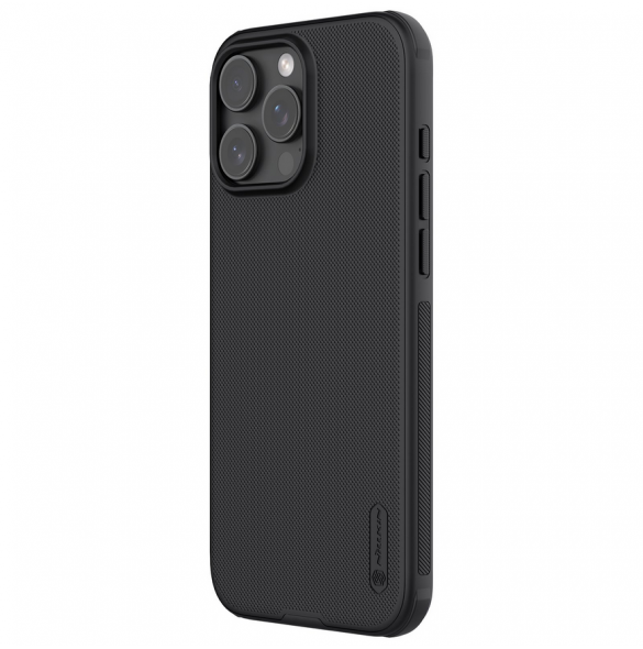 Nillkin Super Frosted PRO Bakskal till Apple iPhone 16 Pro Max Svart