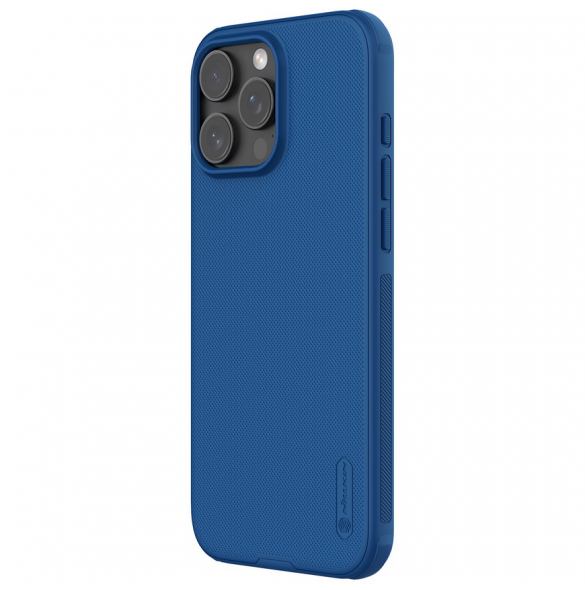 Nillkin Super Frosted PRO Bakskal till Apple iPhone 16 Pro Max Blå