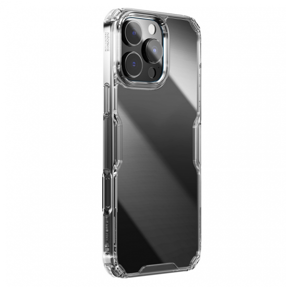 Nillkin Nature TPU PRO Skal till Apple iPhone 16 Pro Max Transparent