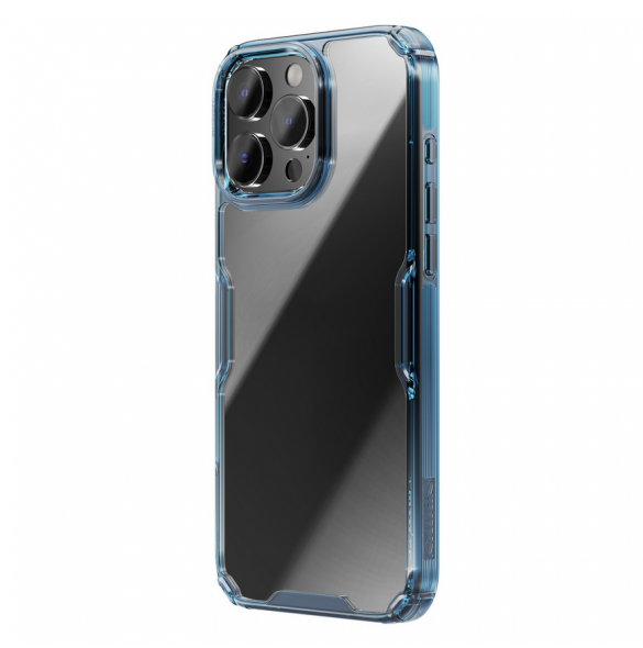Nillkin Nature TPU PRO Skal till Apple iPhone 16 Pro Max Blå