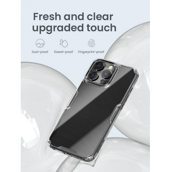 Nillkin Nature TPU PRO Skal till Apple iPhone 16 Pro Max Blå