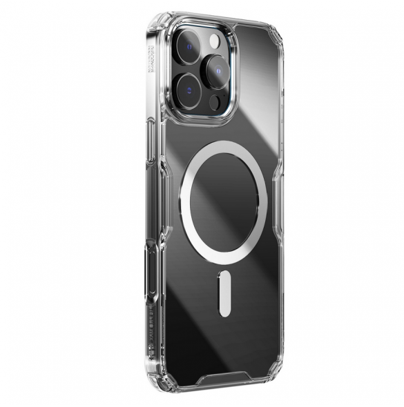 Nillkin Nature TPU PRO magnetiskt skal till Apple iPhone 16 Pro Max Transparent