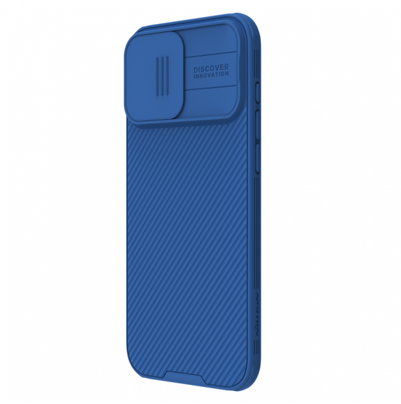 Nillkin CamShield PRO magnetiskt hårt fodral till Apple iPhone 16 Pro Max Blå