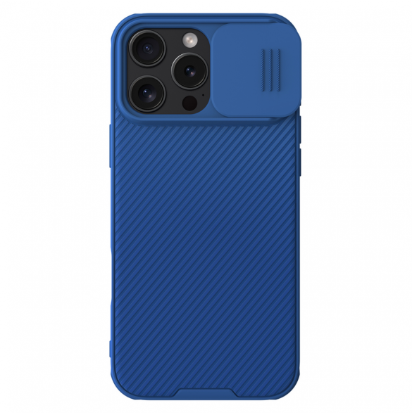 Nillkin CamShield PRO hårt fodral till Apple iPhone 16 Pro Max Blå