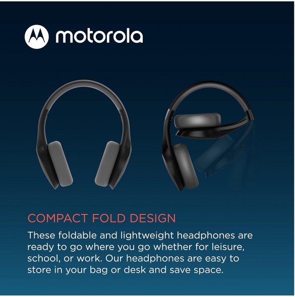 Motorola Moto XT500 trådlösa hörlurar Svart