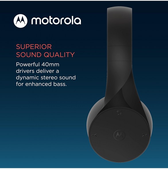 Motorola Moto XT500 trådlösa hörlurar Svart