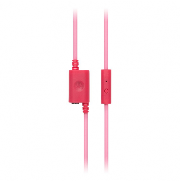Motorola Moto JR200 Kids Over-ear hörlurar 3,5 mm Rosa