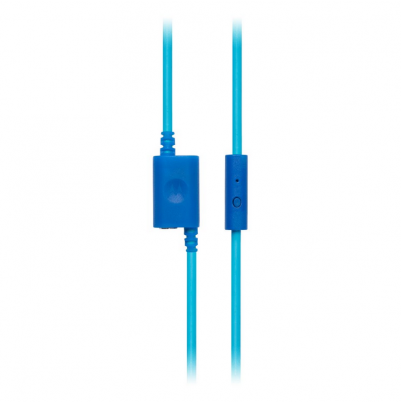 Motorola Moto JR200 Kids Over-ear hörlurar 3,5 mm Blå