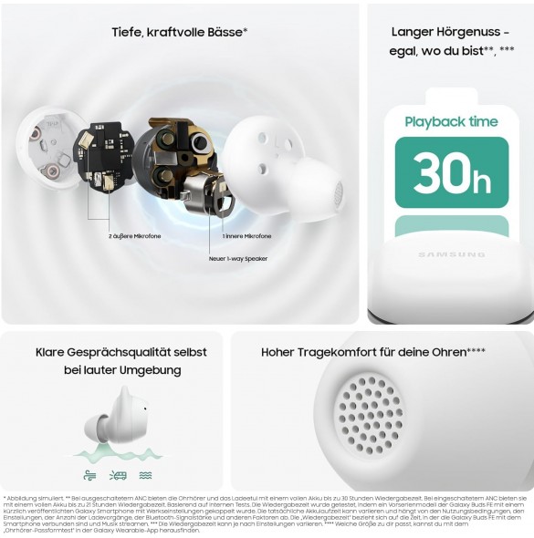 SAMSUNG SM-R400 GALAXY BUDS FE Vit