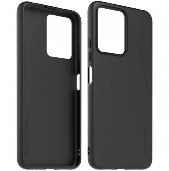 Gjord för Xiaomi TPU-fodral för Xiaomi Redmi Note 12 4G Svart