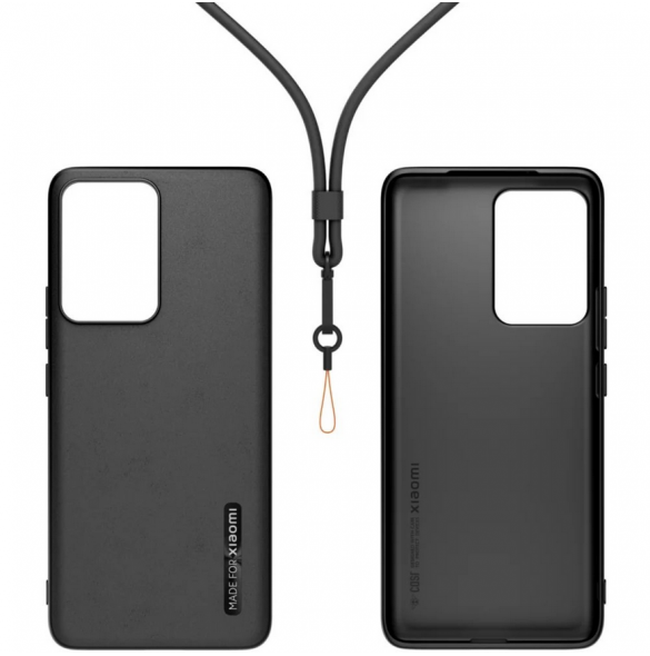 Gjord för Xiaomi TPU-överdrag med halsband för Xiaomi 13 Lite Svart