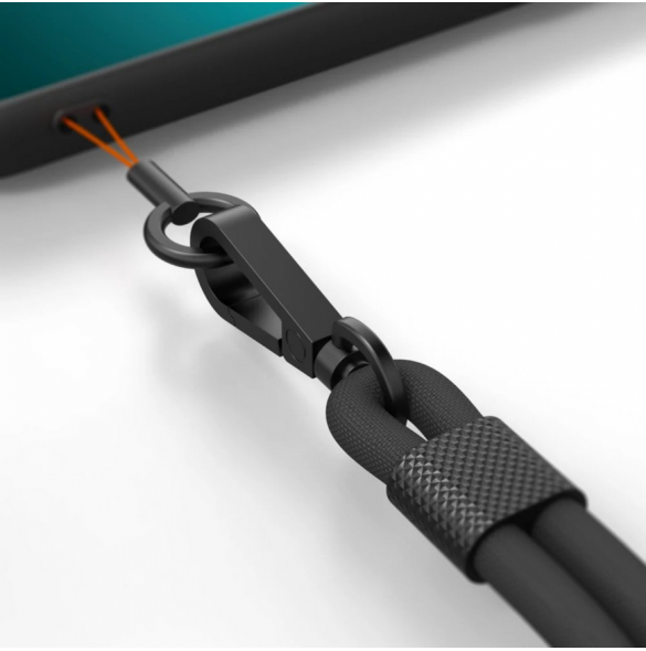 Gjord för Xiaomi TPU-överdrag med halsband för Xiaomi 13 Lite Svart