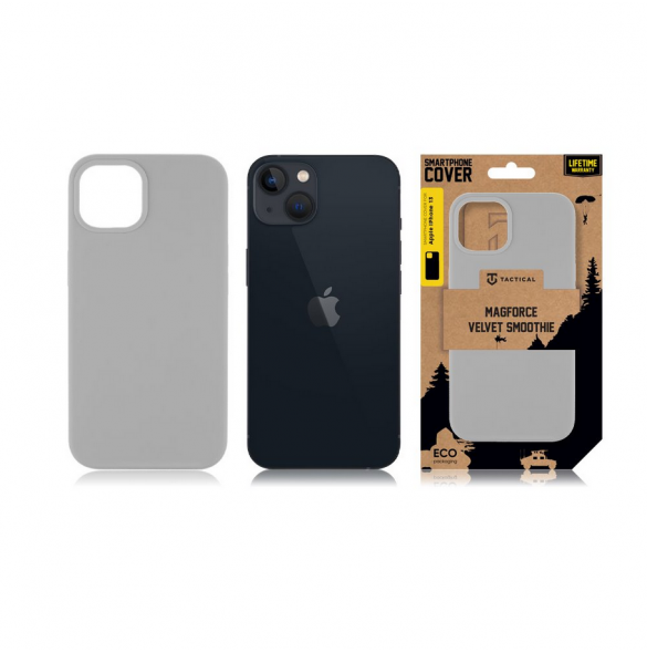 Tactical MagForce Velvet Smoothie Skal till Apple iPhone 13 Foggy