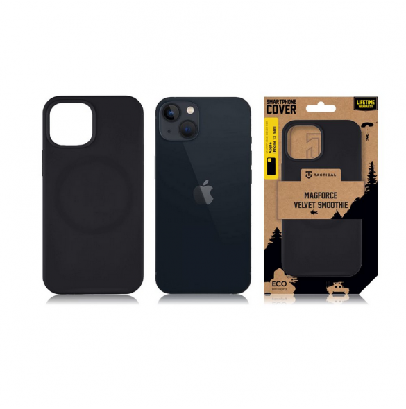 Tactical MagForce Velvet Smoothie Skal till Apple iPhone 13 mini Asphalt