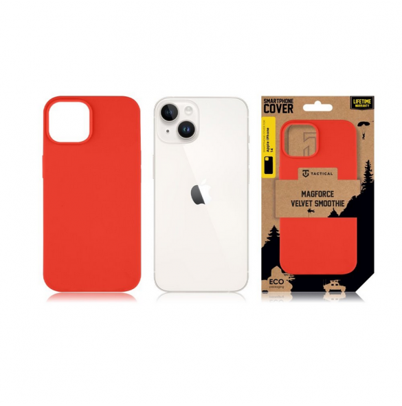 Tactical MagForce Velvet Smoothie Skal till Apple iPhone 14 Chili